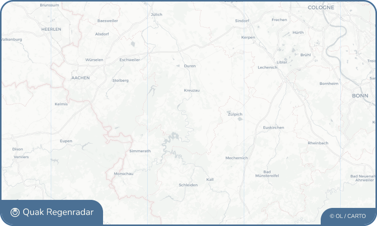 Regenradar-Widget für Nideggen
