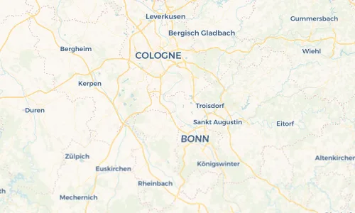 Regenradar Vorschaubild - Aktuelle Niederschläge in Niederkassel und Umgebung