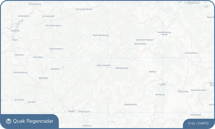 Regenradar-Widget für Niederlaasphe