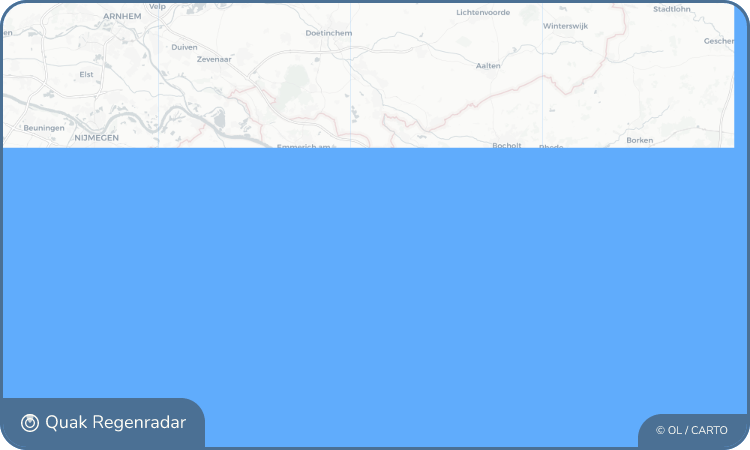 Regenradar-Widget für Niedermörmter