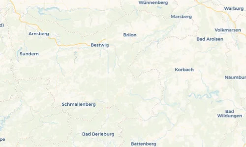 Regenradar Vorschaubild - Aktuelle Niederschläge in Niedersfeld und Umgebung
