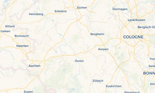Regenradar Vorschaubild - Aktuelle Niederschläge in Niederzier und Umgebung