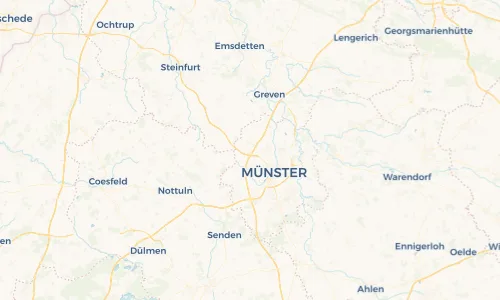 Regenradar Vorschaubild - Aktuelle Niederschläge in Nienberge und Umgebung