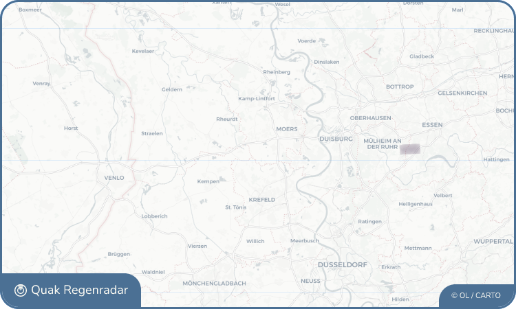 Regenradar-Widget für Niep