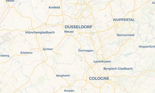 Regenradar Vorschaubild - Aktuelle Niederschläge in Nievenheim und Umgebung