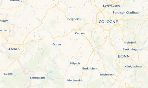 Regenradar Vorschaubild - Aktuelle Niederschläge in Nörvenich und Umgebung