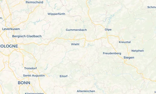 Regenradar Vorschaubild - Aktuelle Niederschläge in Oberbierenbach und Umgebung