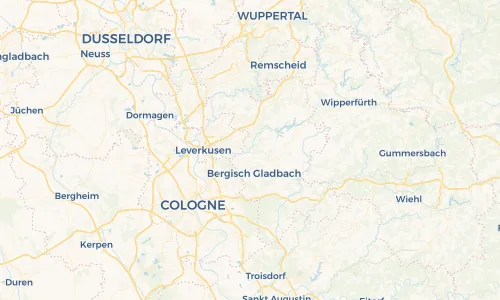 Regenradar Vorschaubild - Aktuelle Niederschläge in Odenthal und Umgebung