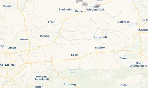 Regenradar Vorschaubild - Aktuelle Niederschläge in Oestinghausen und Umgebung