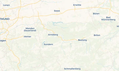 Regenradar Vorschaubild - Aktuelle Niederschläge in Oeventrop und Umgebung