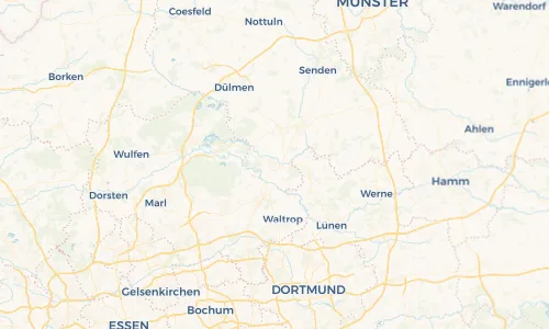 Regenradar Vorschaubild - Aktuelle Niederschläge in Olfen und Umgebung