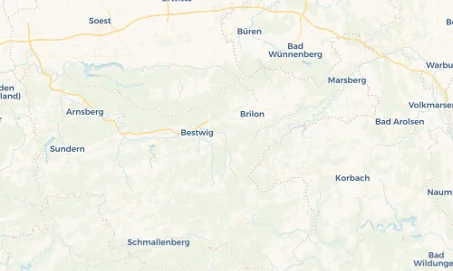 Regenradar Vorschaubild - Aktuelle Niederschläge in Olsberg und Umgebung