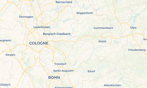 Regenradar Vorschaubild - Aktuelle Niederschläge in Overath und Umgebung