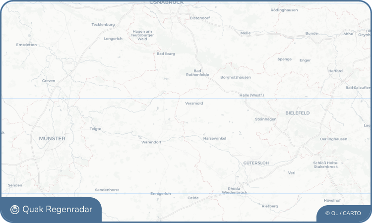 Regenradar-Widget für Peckeloh
