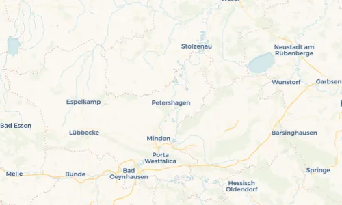 Regenradar Vorschaubild - Aktuelle Niederschläge in Petershagen und Umgebung