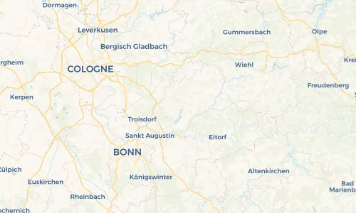 Regenradar Vorschaubild - Aktuelle Niederschläge in Pohlhausen und Umgebung