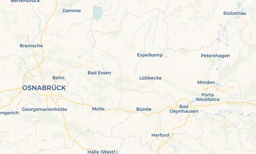 Regenradar Vorschaubild - Aktuelle Niederschläge in Preußisch Oldendorf und Umgebung