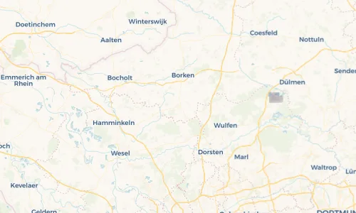 Regenradar Vorschaubild - Aktuelle Niederschläge in Raesfeld und Umgebung