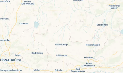 Regenradar Vorschaubild - Aktuelle Niederschläge in Rahden und Umgebung