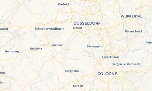 Regenradar Vorschaubild - Aktuelle Niederschläge in Ramrath und Umgebung