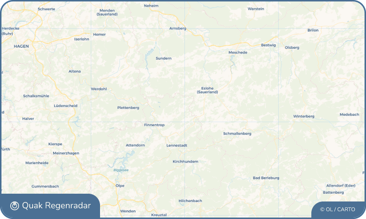 Quak Regenradar-Widget Ramscheid