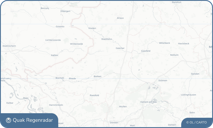 Regenradar-Widget für Ramsdorf