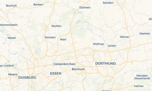 Regenradar Vorschaubild - Aktuelle Niederschläge in Recklinghausen und Umgebung