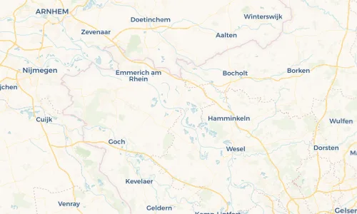Regenradar Vorschaubild - Aktuelle Niederschläge in Rees und Umgebung
