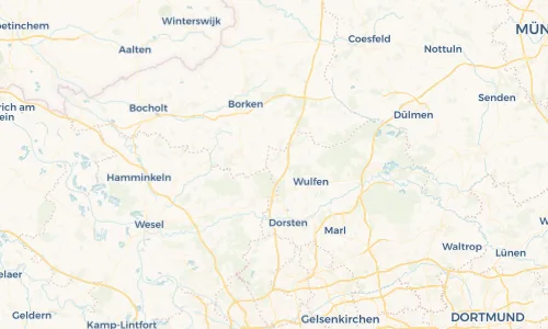 Regenradar Vorschaubild - Aktuelle Niederschläge in Rhade und Umgebung