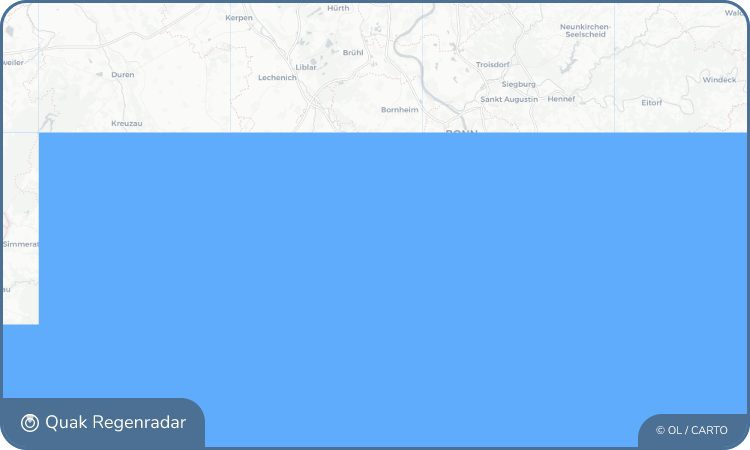 Regenradar-Widget für Rheinbach