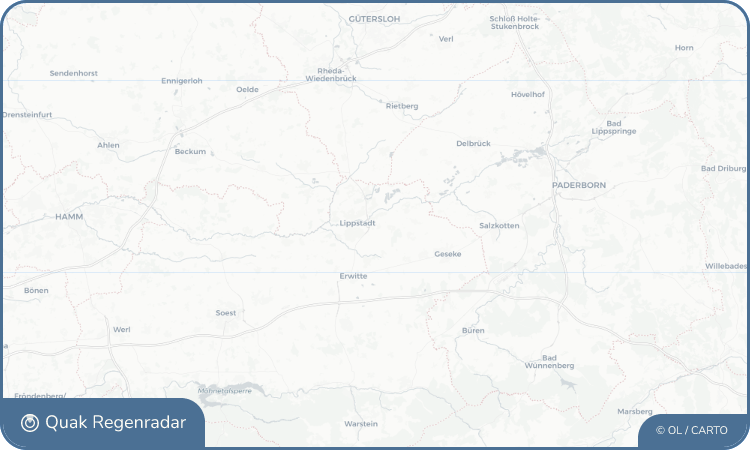 Regenradar-Widget für Rixbeck