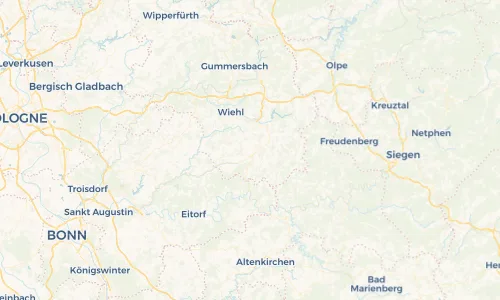 Regenradar Vorschaubild - Aktuelle Niederschläge in Romberg und Umgebung