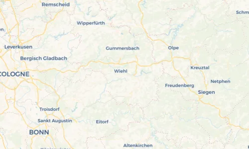 Regenradar Vorschaubild - Aktuelle Niederschläge in Rommelsdorf und Umgebung