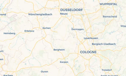 Regenradar Vorschaubild - Aktuelle Niederschläge in Rommerskirchen und Umgebung