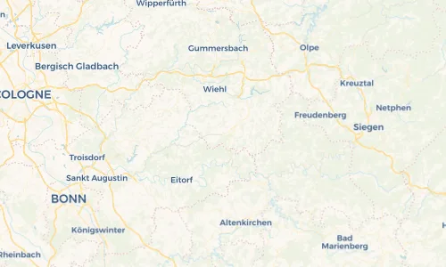 Regenradar Vorschaubild - Aktuelle Niederschläge in Rossenbach und Umgebung
