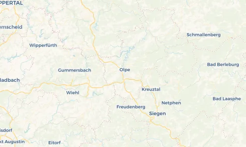Regenradar Vorschaubild - Aktuelle Niederschläge in Rüblinghausen und Umgebung