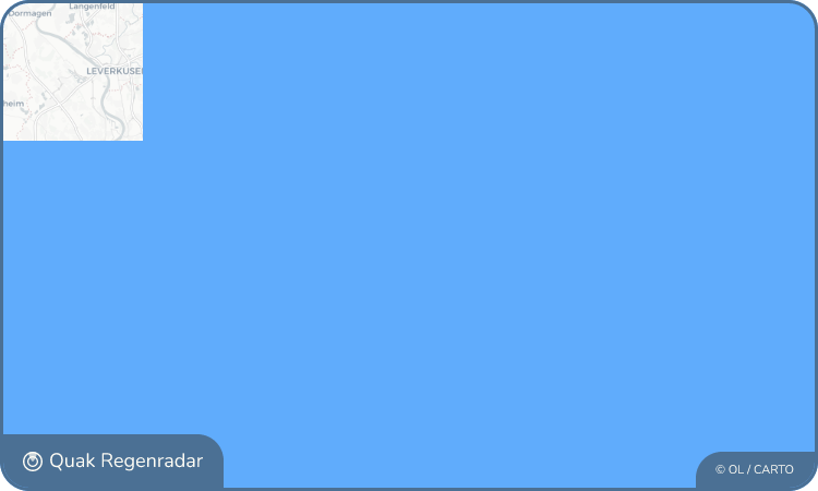 Regenradar-Widget für Ruppichteroth