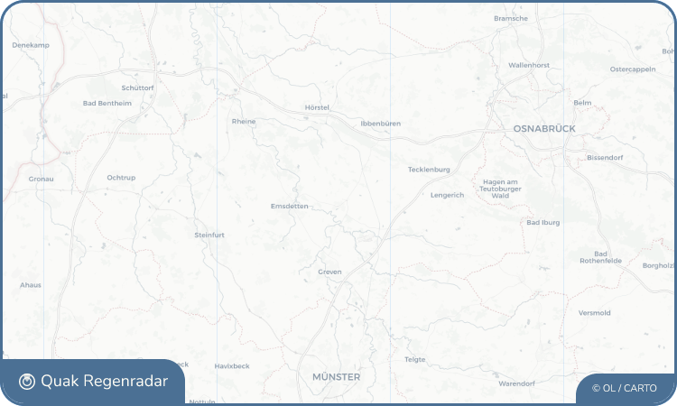 Regenradar-Widget für Saerbeck