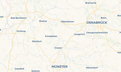 Regenradar Vorschaubild - Aktuelle Niederschläge in Saerbeck und Umgebung