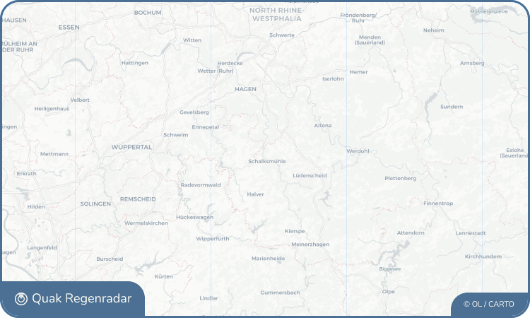 Regenradar-Widget für Schalksmühle