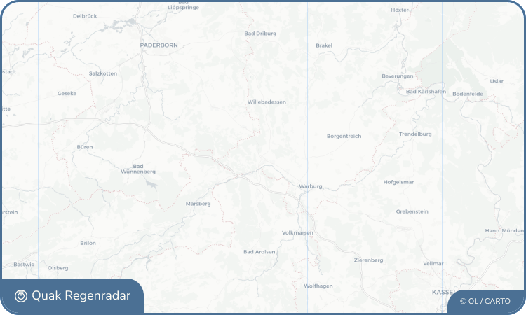 Regenradar-Widget für Scherfede