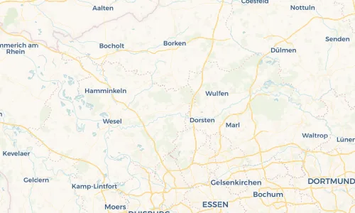 Regenradar Vorschaubild - Aktuelle Niederschläge in Schermbeck und Umgebung