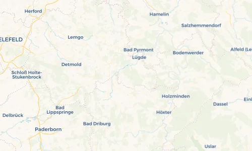 Regenradar Vorschaubild - Aktuelle Niederschläge in Schieder-Schwalenberg und Umgebung