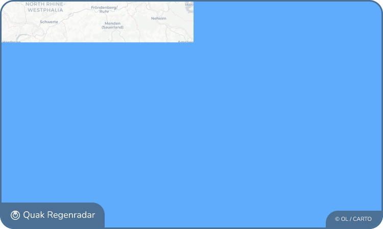Regenradar-Widget für Schliprüthen