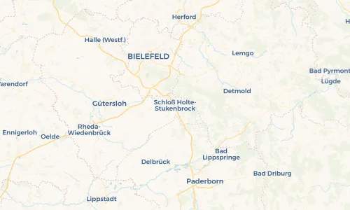 Regenradar Vorschaubild - Aktuelle Niederschläge in Schloß Holte-Stukenbrock und Umgebung