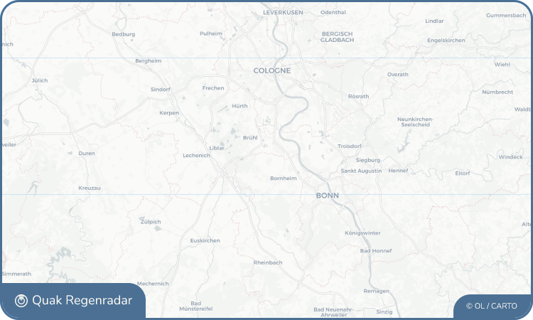 Regenradar-Widget für Sechtem
