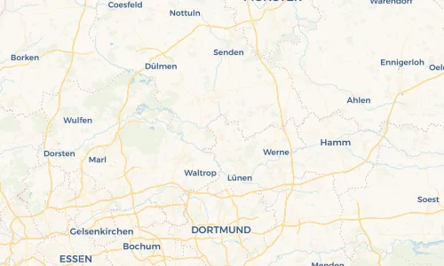 Regenradar Vorschaubild - Aktuelle Niederschläge in Selm und Umgebung