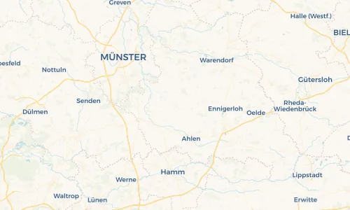 Regenradar Vorschaubild - Aktuelle Niederschläge in Sendenhorst und Umgebung