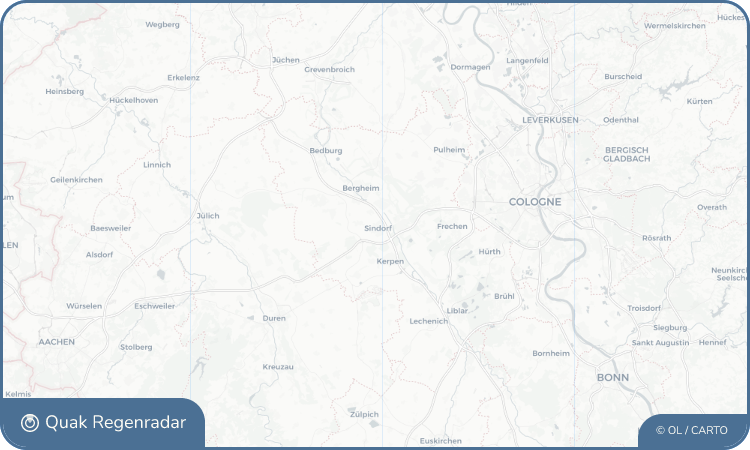Regenradar-Widget für Sindorf