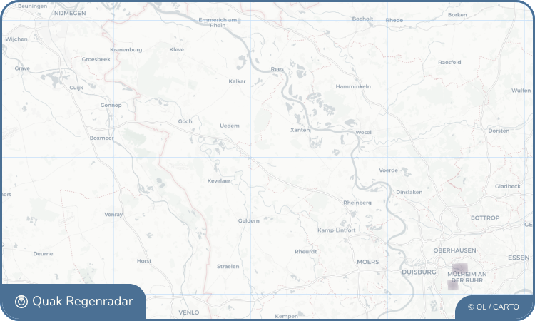Regenradar-Widget für Sonsbeck